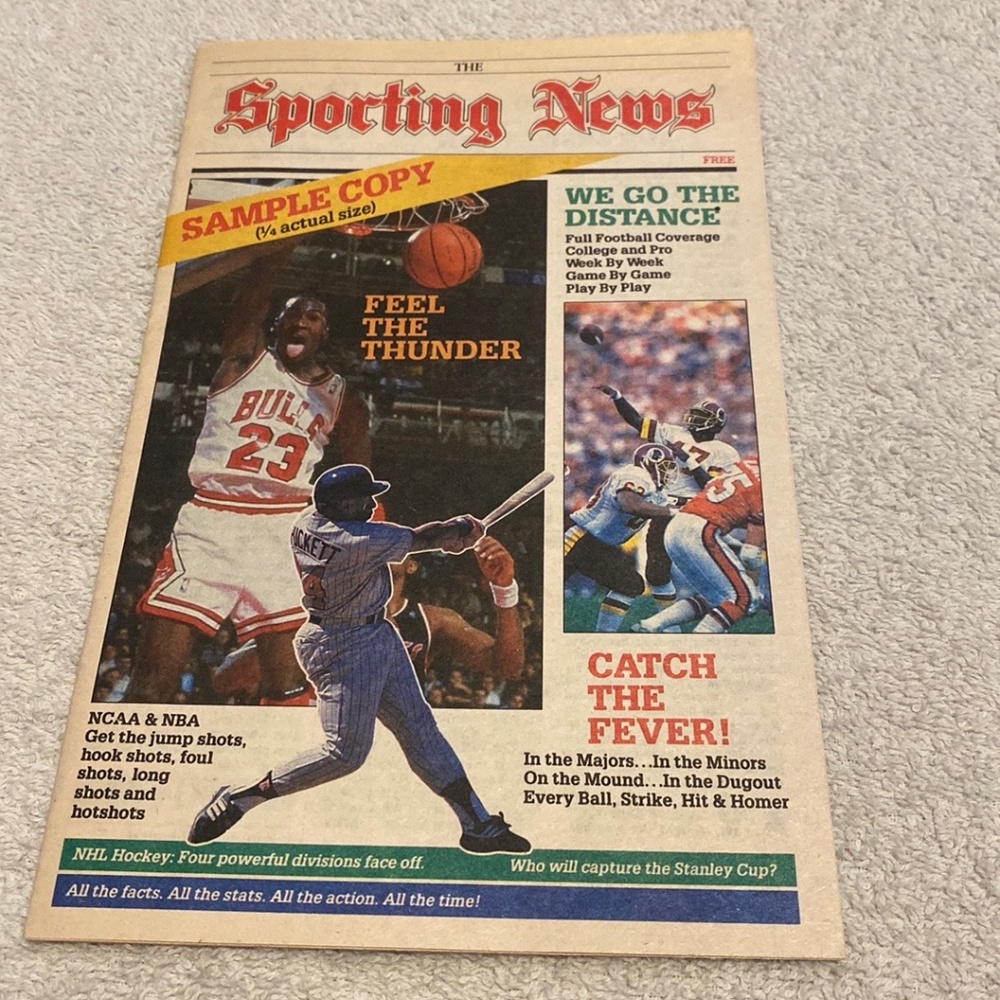 The Sporting News SAMPLE copy